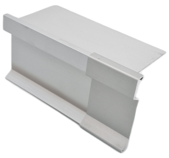 MSP Schanz Steinteppich Balkonabschlussprofil Gelocht mit Tropfnase 2,5m