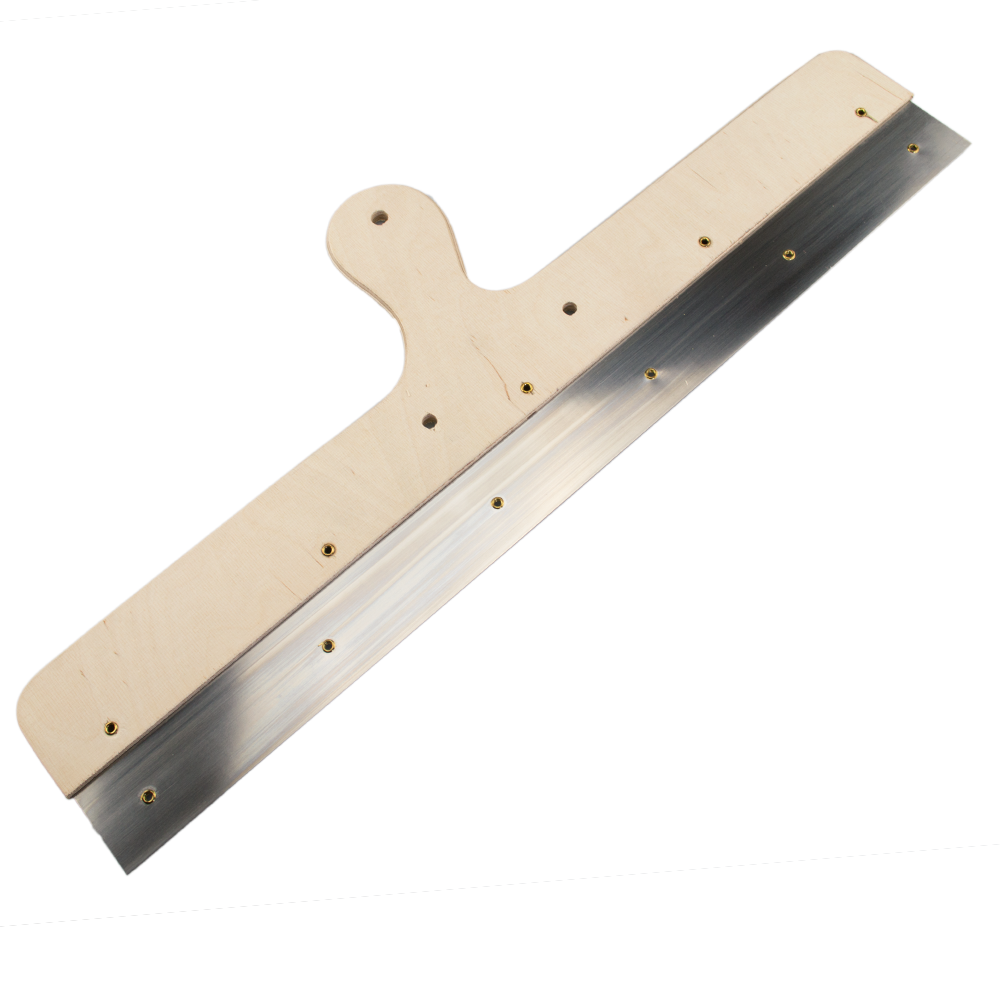 Flächenspachtel-Rakel mit Zahnleistenhalter 56cm