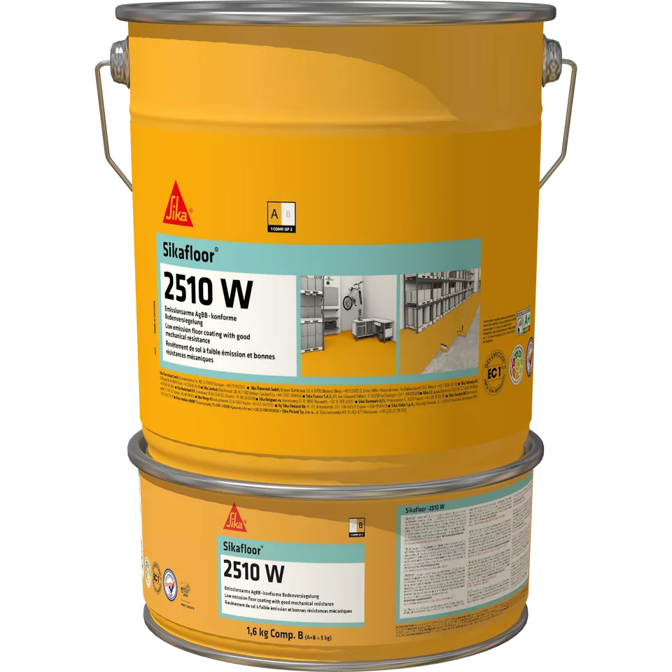 Roll-Beschichtungsset 60 m² incl. Werkzeugset Sikafloor - 2510 W