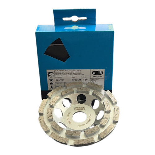 Tyrolit Diamant Topschleifscheibe 125mm Premium Qualität