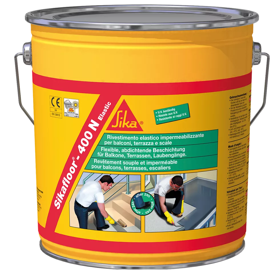 Sikafloor®-400 N Elastic  18 kg Balkon/Terrassenbeschichtung