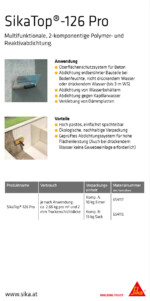 SikaTop-126 Pro Polymerabdichtung A+B – Bild 4