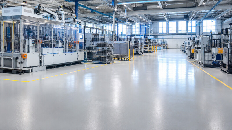 Industrieboden Epoxidharz Produktion Industrieboden Epoxidharz Produktion