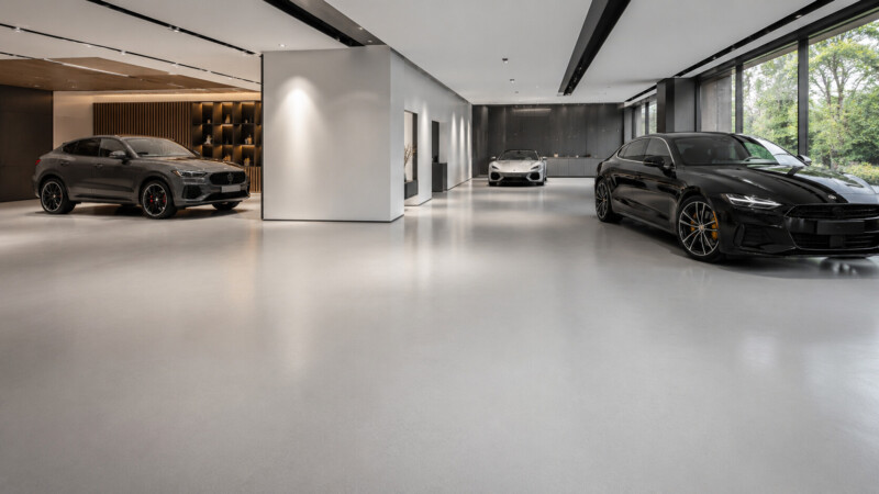 Showroom Bodenbeschichtung Epoxidharz Showroom Bodenbeschichtung Epoxidharz